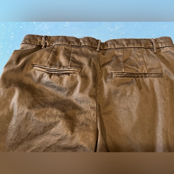 Anthropologie Elevenses Black cuffed Bermuda Shorts size 2 - Picture 4 of 4